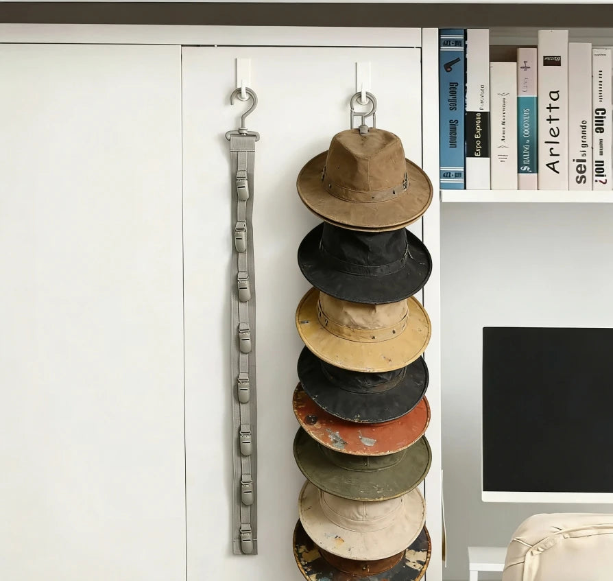 Hanging Hat Organizer Rack