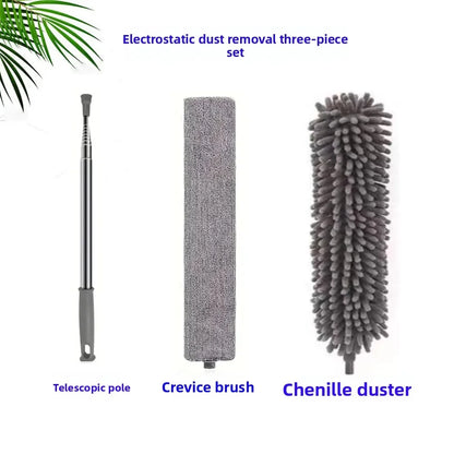 Retractable Microfiber Dust Duster Cleaning Tool