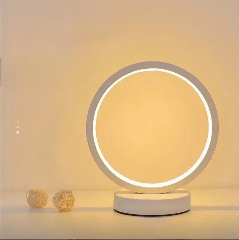 LED Circular Ring Table Lamp