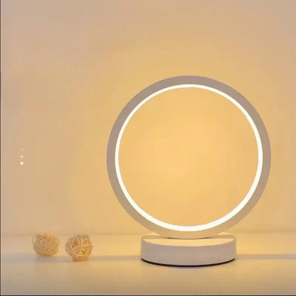 LED Circular Ring Table Lamp
